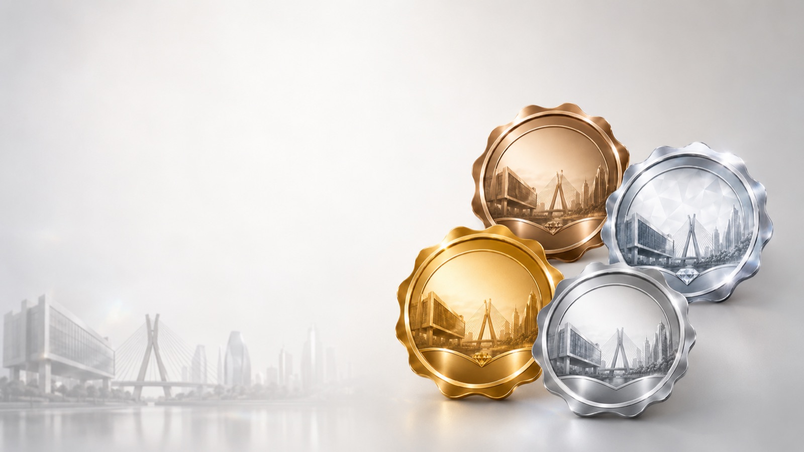Selos de Qualidade AHOSP — Bronze, Prata, Ouro e Diamante